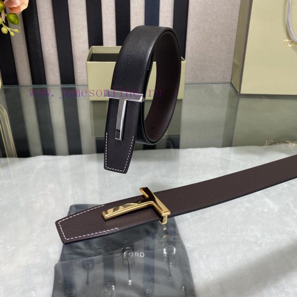 Tomford's latest popular double-sided top layer cowhide with original box and 3.8-wide new m yn0gsqsd